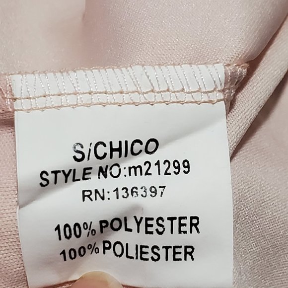 Maniju Blush Lace Gown Size S - Picture 5 of 8